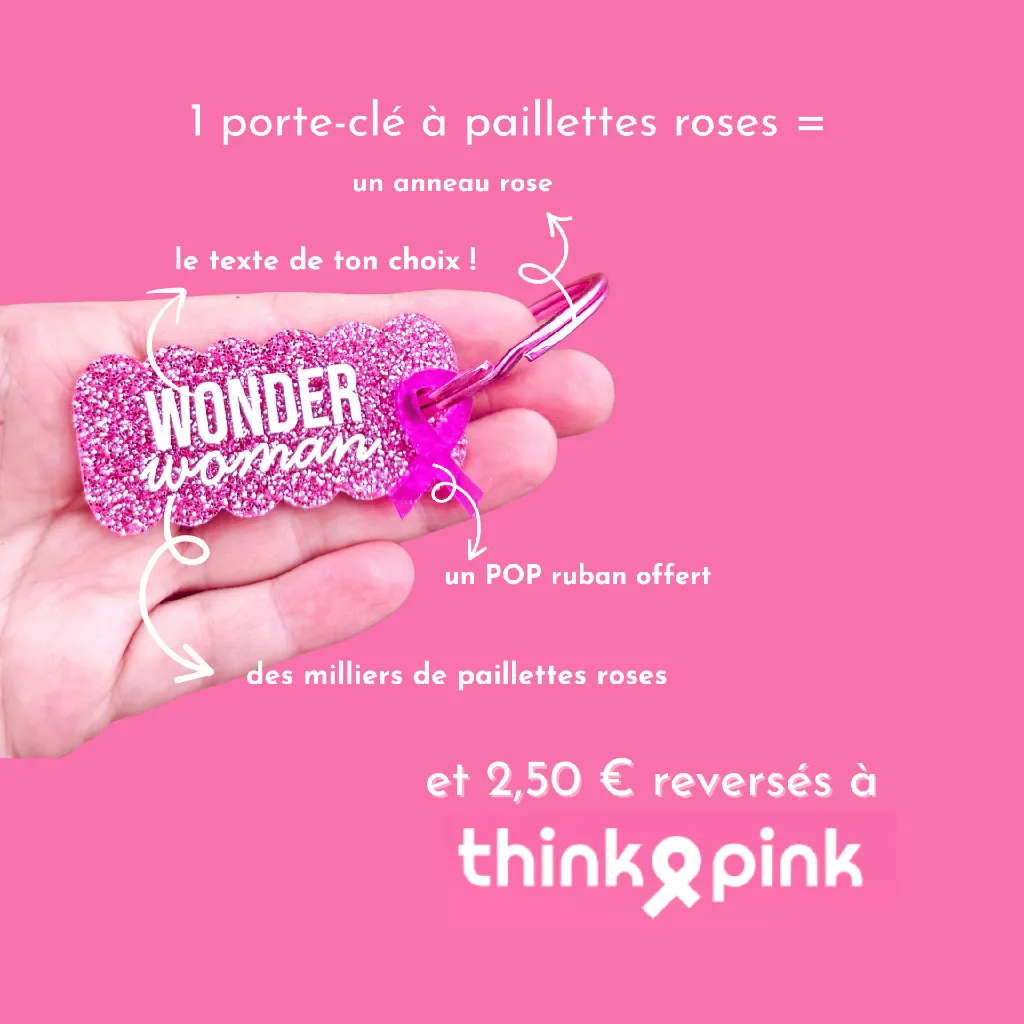1 porte-clé à paillettes roses =.webp