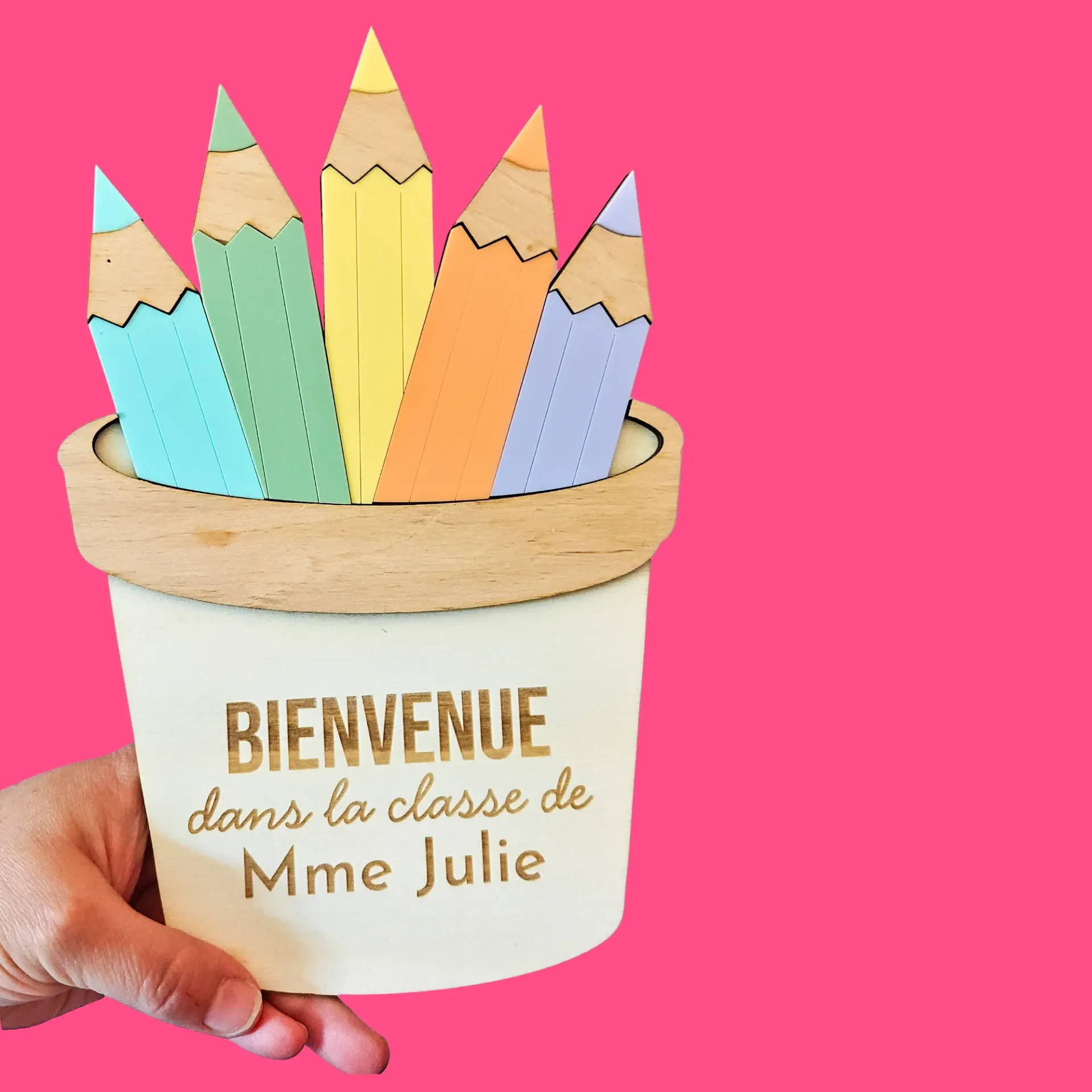 Pancarte de classe | crayons de couleur