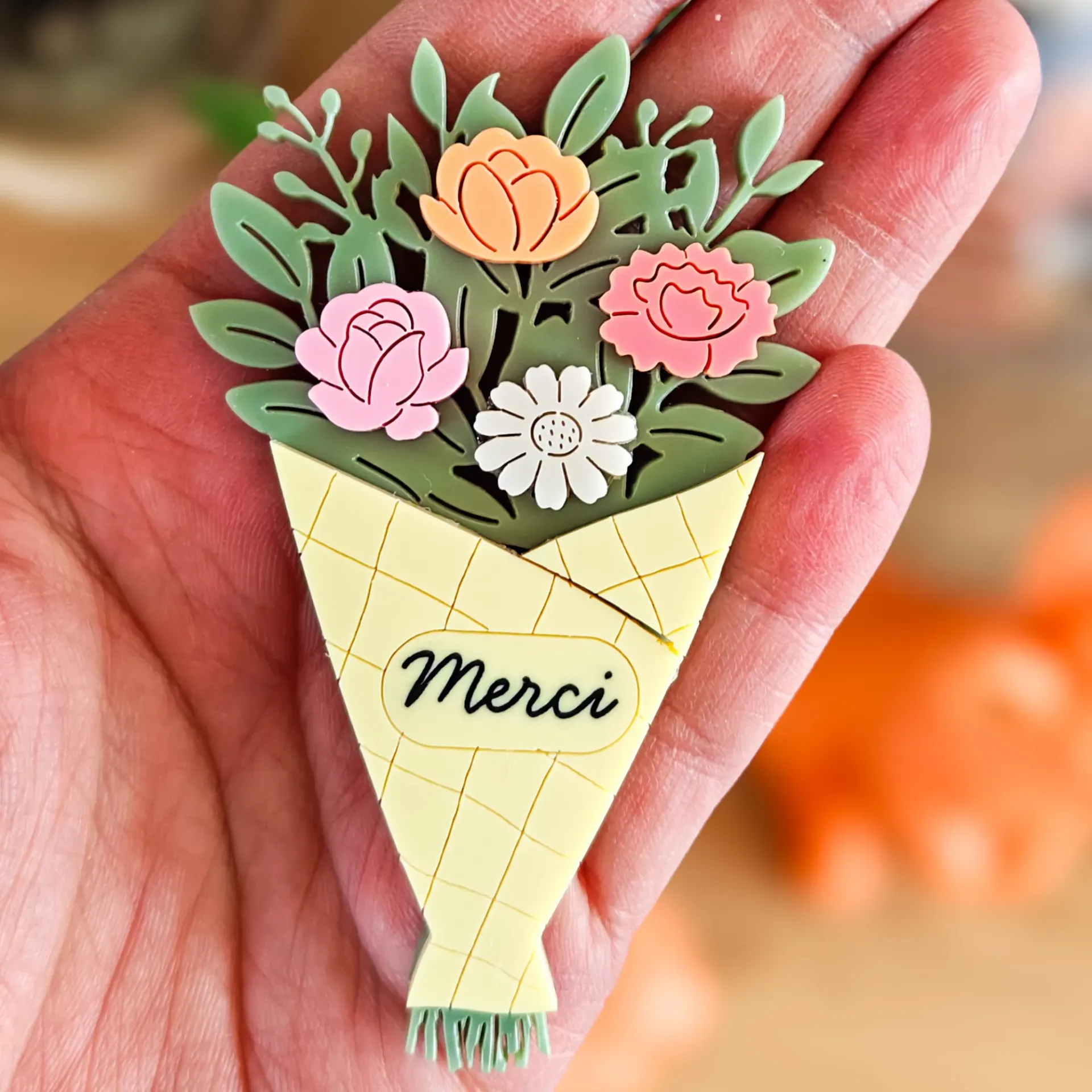 Magnet | bouquet de fleurs
