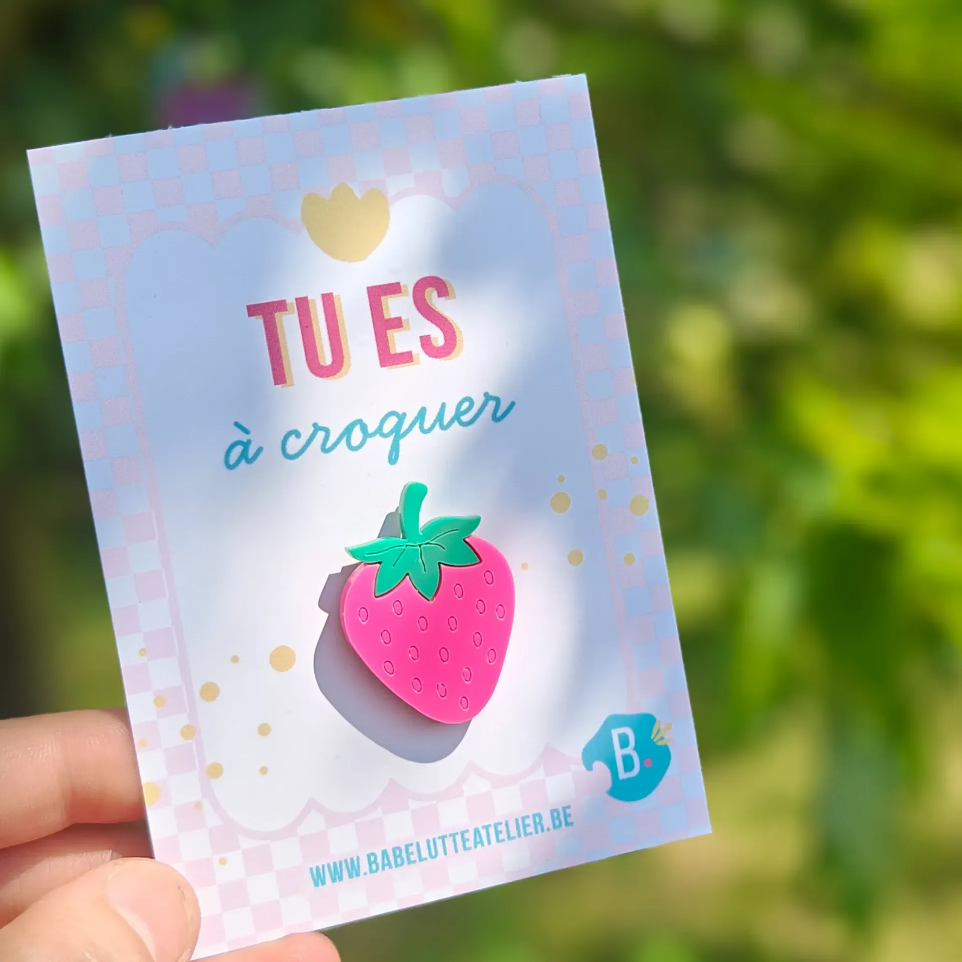 PIN'S | Fraise