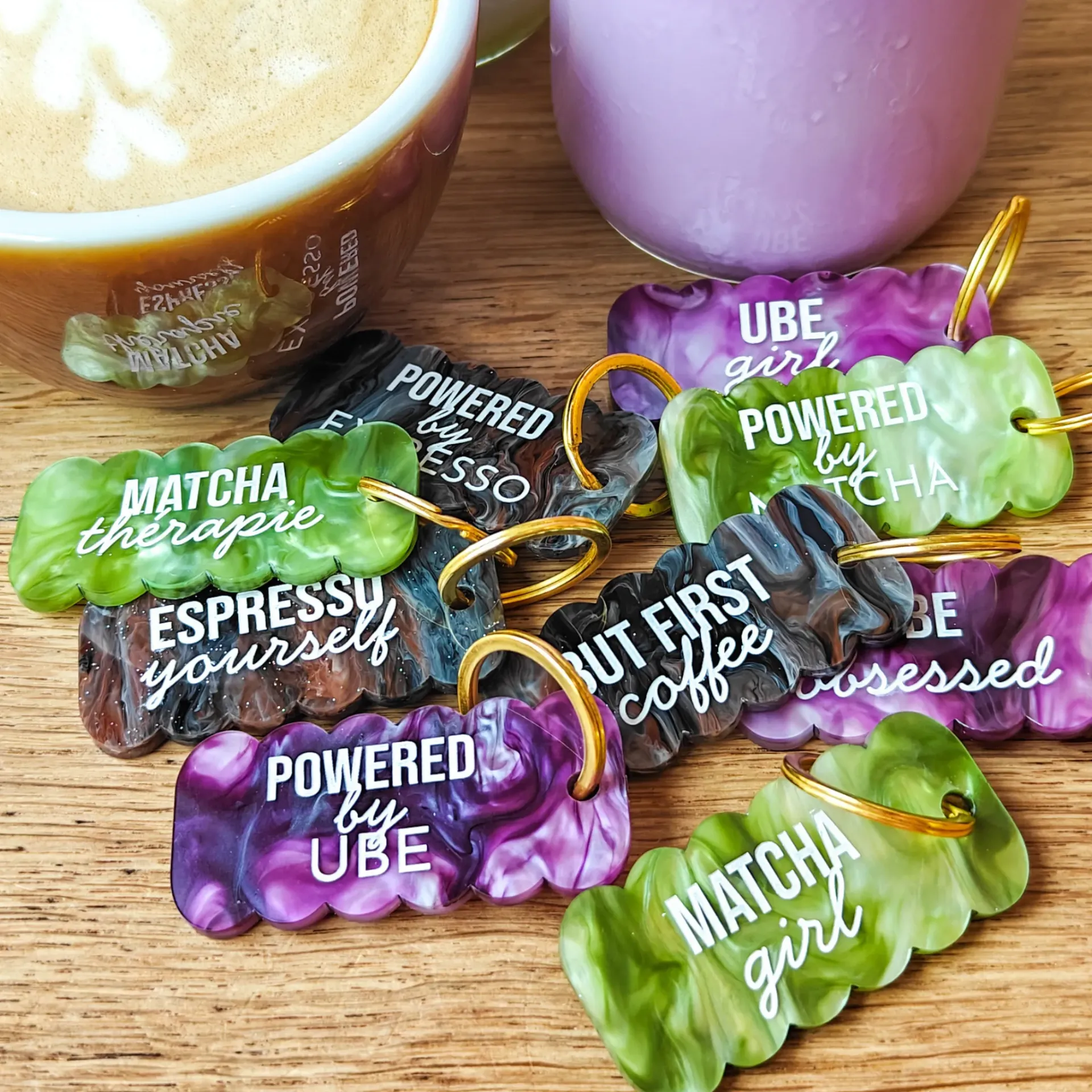 Porte-clé | latte gourmand
