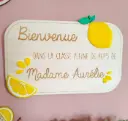Pancarte de classe | citron