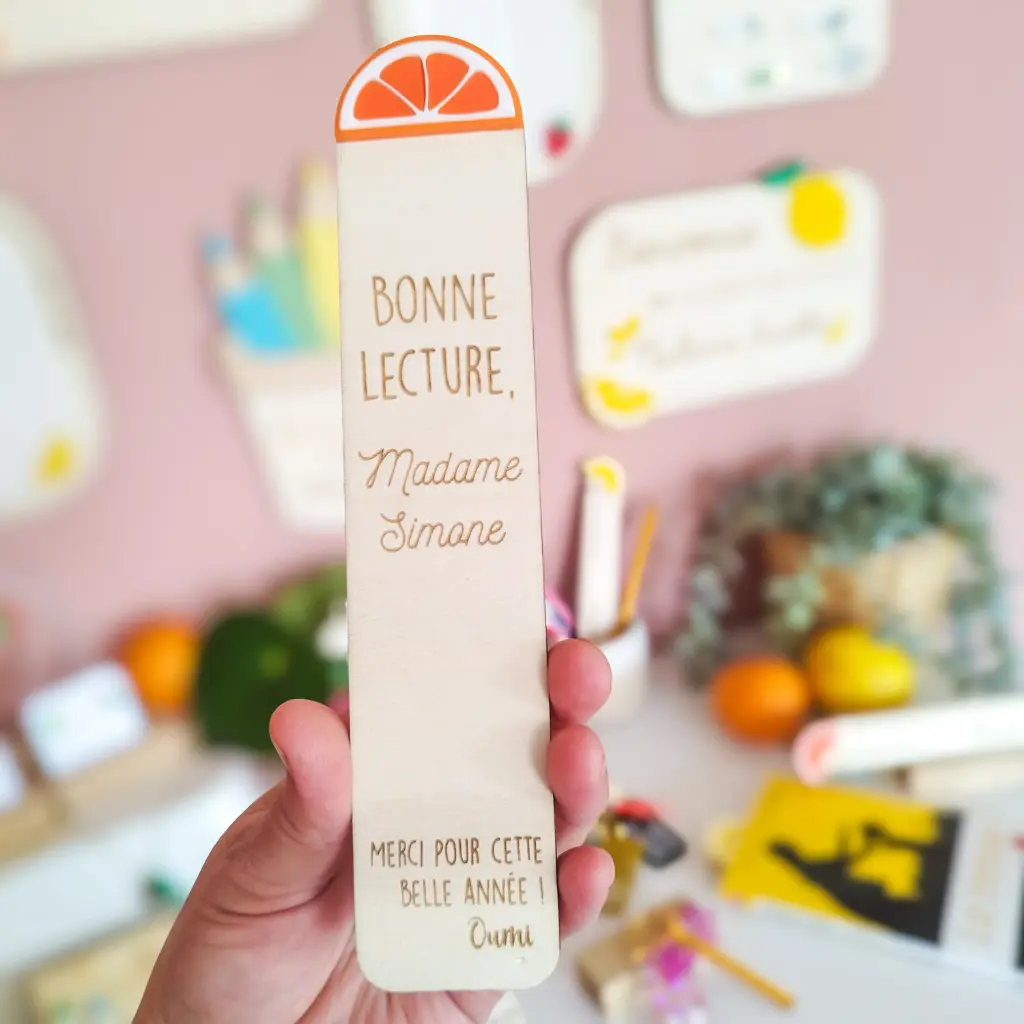 Marque-page | orange