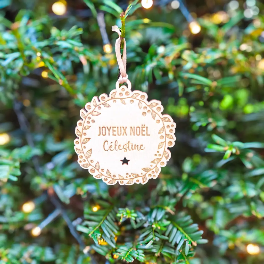 BOULE DE NOËL | couronne 