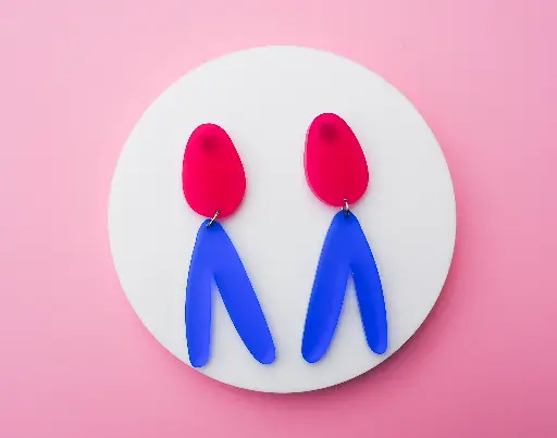 BO | Victoria bleu & fuchsia