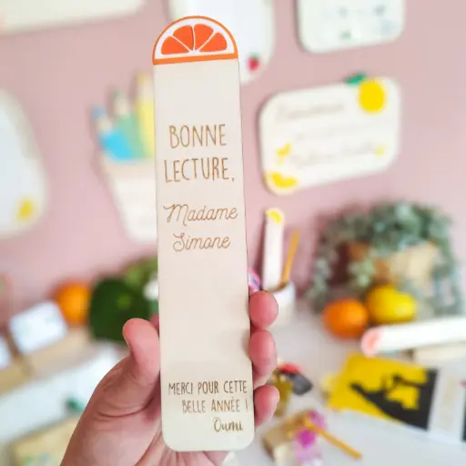 Marque-page | orange