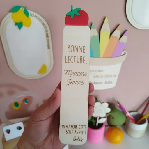Marque-page | fraise