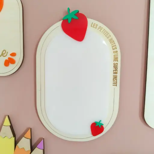 Tableau mémo | fraises