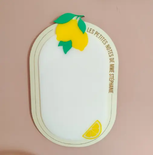 Tableau mémo | citrons