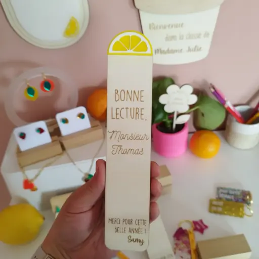 Marque-page | citron